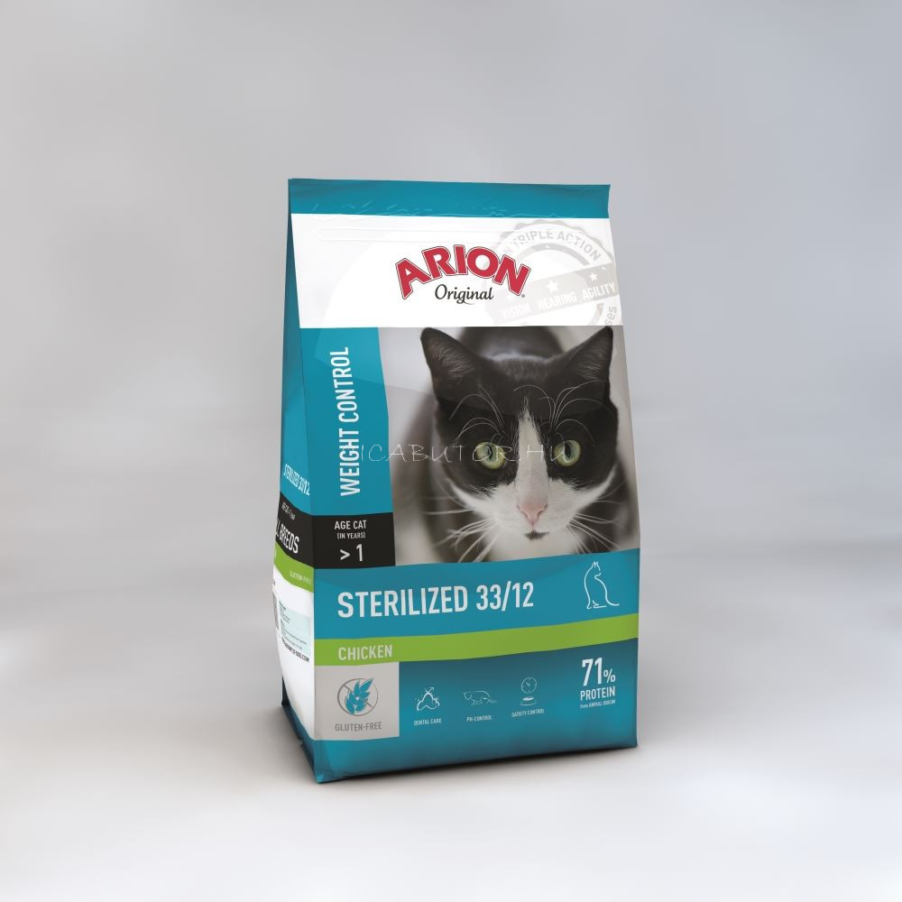 Arion Original Cat Sterilized 33/12 - 7,5 kg