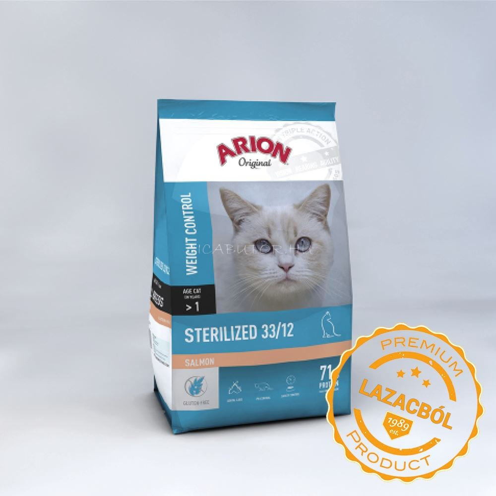Arion Original Cat Sterilized 33/12 Salmon - 2 kg
